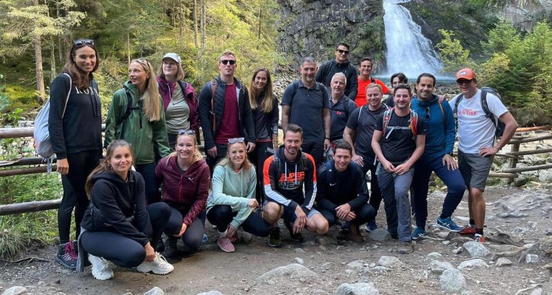 Das On Team auf Betriebsausflug in Südtirol